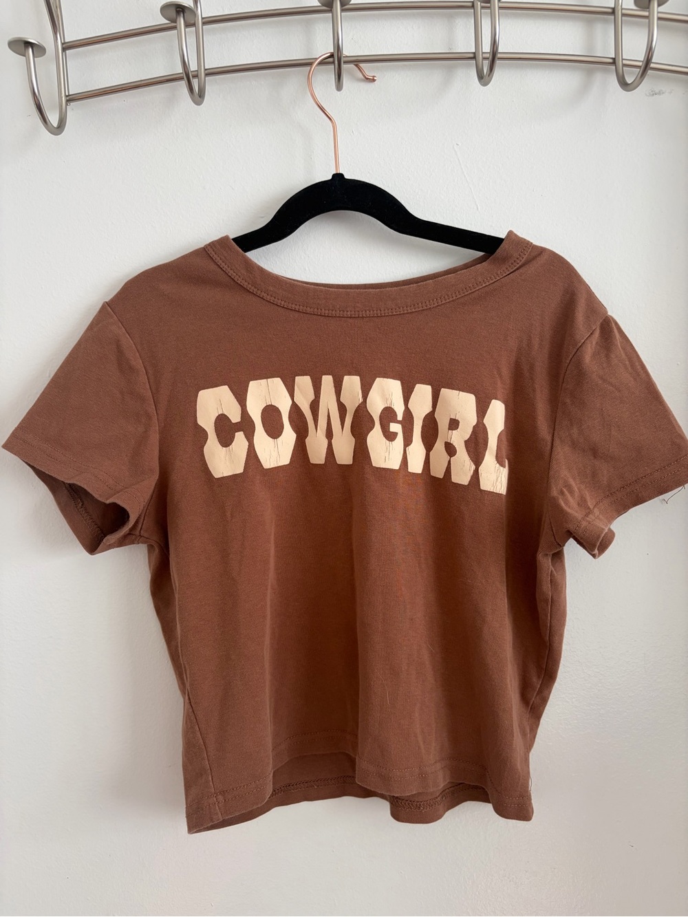 Cowgirl Brown Graphic Tee